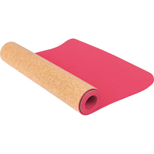 Jessica Simpson Cork Yoga Mat 3 mm Thick Non Slip Exercise Mat