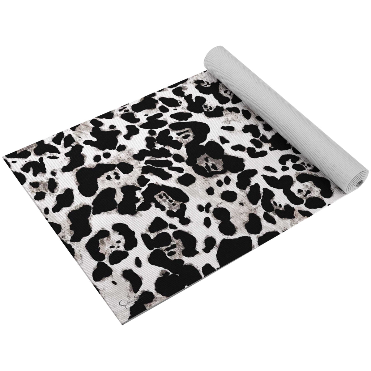 Jessica Simpson 4mm Two-tone Reversible Yoga Mat - Cat