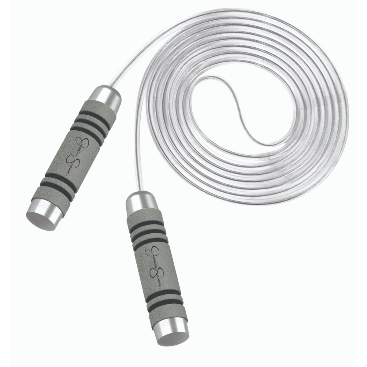 Jessica Simpson Weighted Jump Rope - Silver