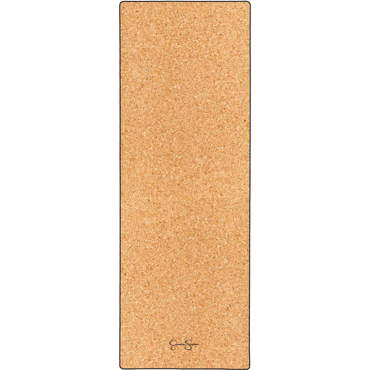 Jessica Simpson Cork Yoga Mat 3 mm Thick Non Slip Exercise Mat