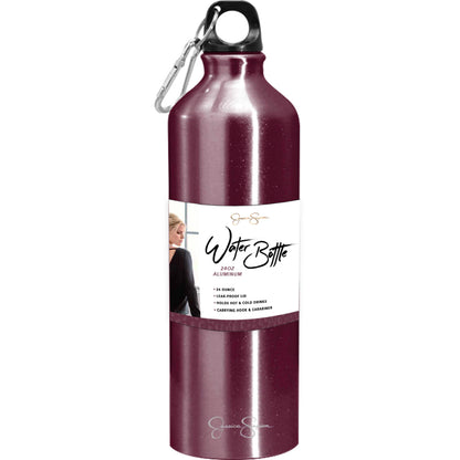 Jessica Simpson 24oz Cold and Hot Aluminum Water Bottle, Magenta - Magenta