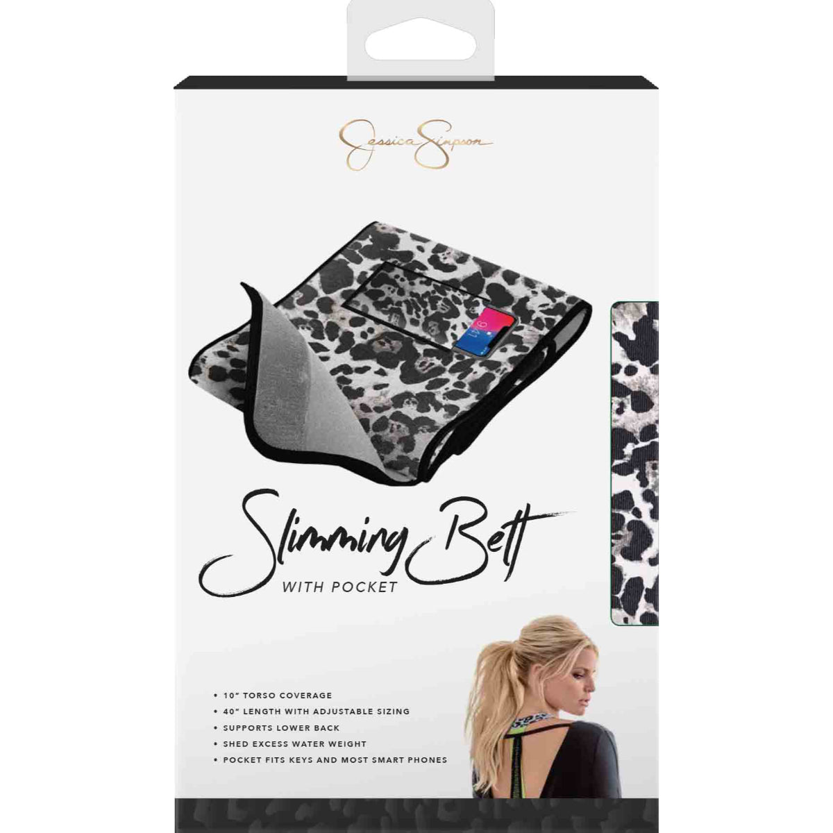 Jessica Simpson Waist Trainer, Slimming Sweat Belt, Cat - Cat