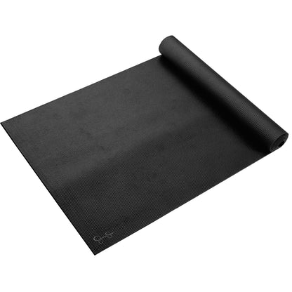 Jessica Simpson Fitness Yoga Mat 5mm, Black - Black