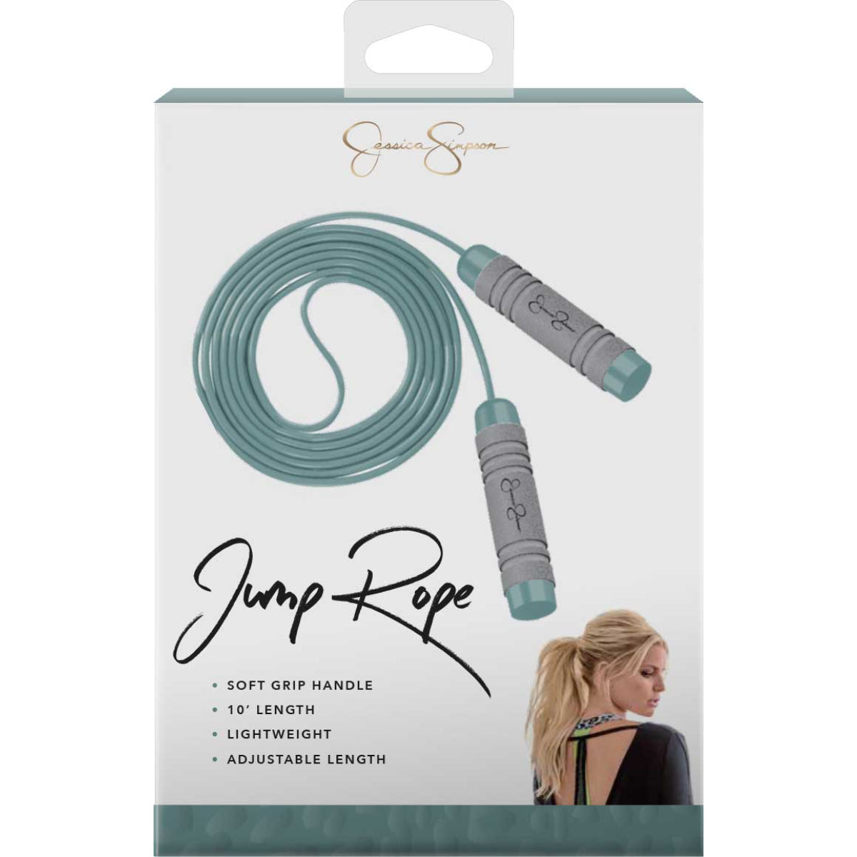 Jessica Simpson 10' Fitness Jump Rope - Porcelain