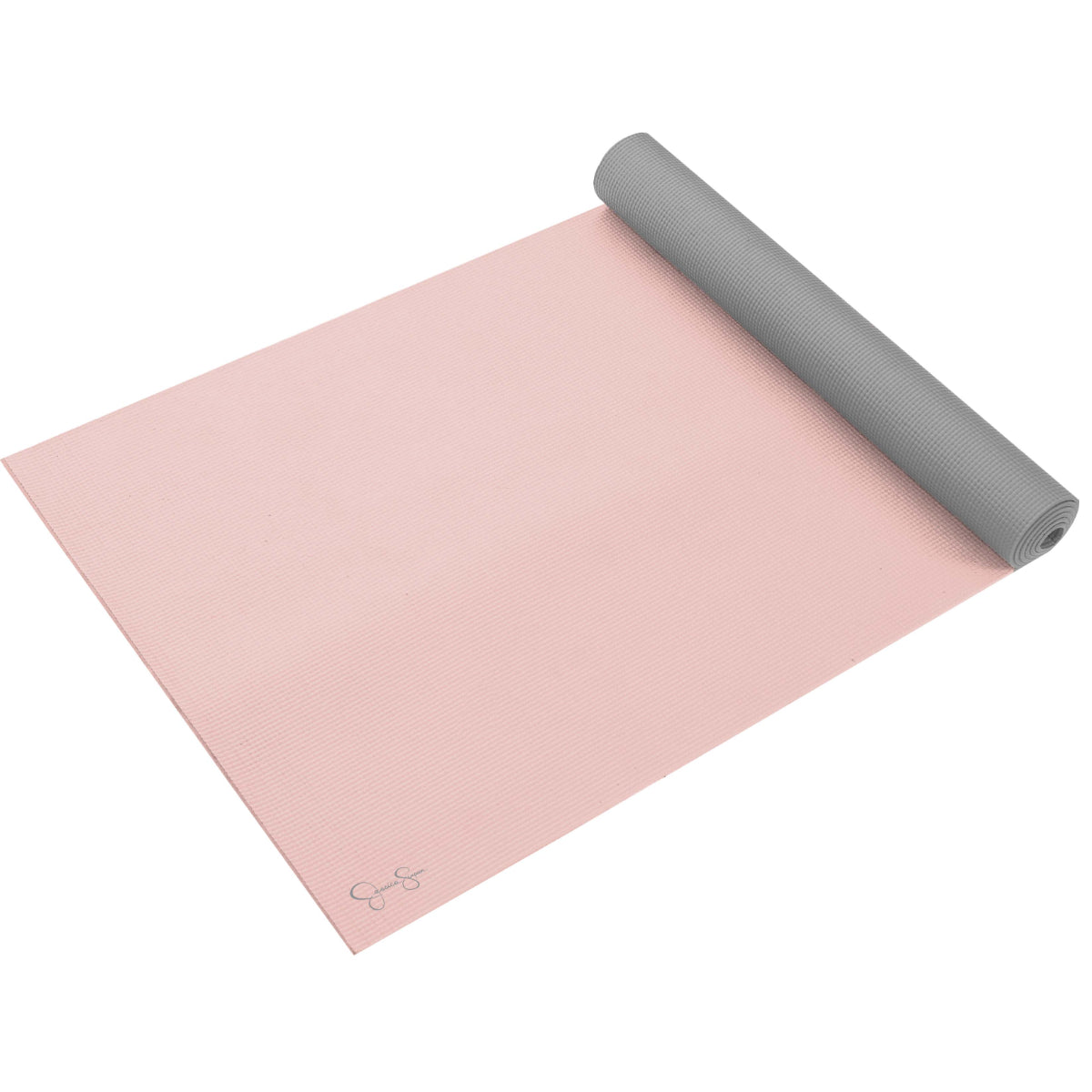 Jessica Simpson 4mm Two-tone Reversible Yoga Mat - Pink