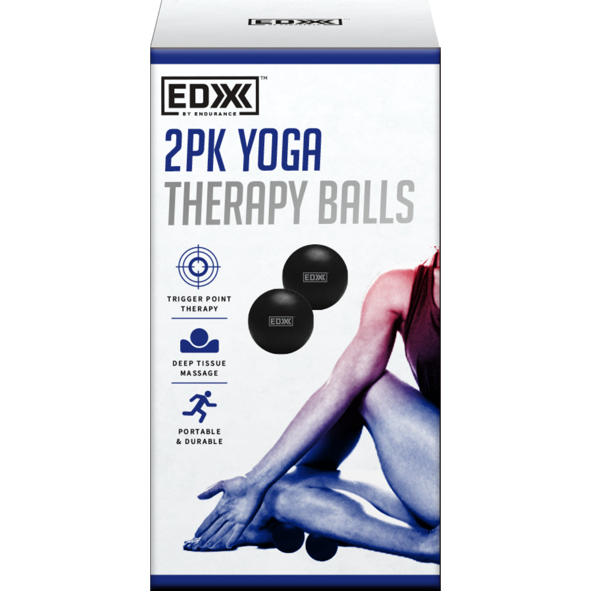 EDX 2PK Yoga Therapy Balls