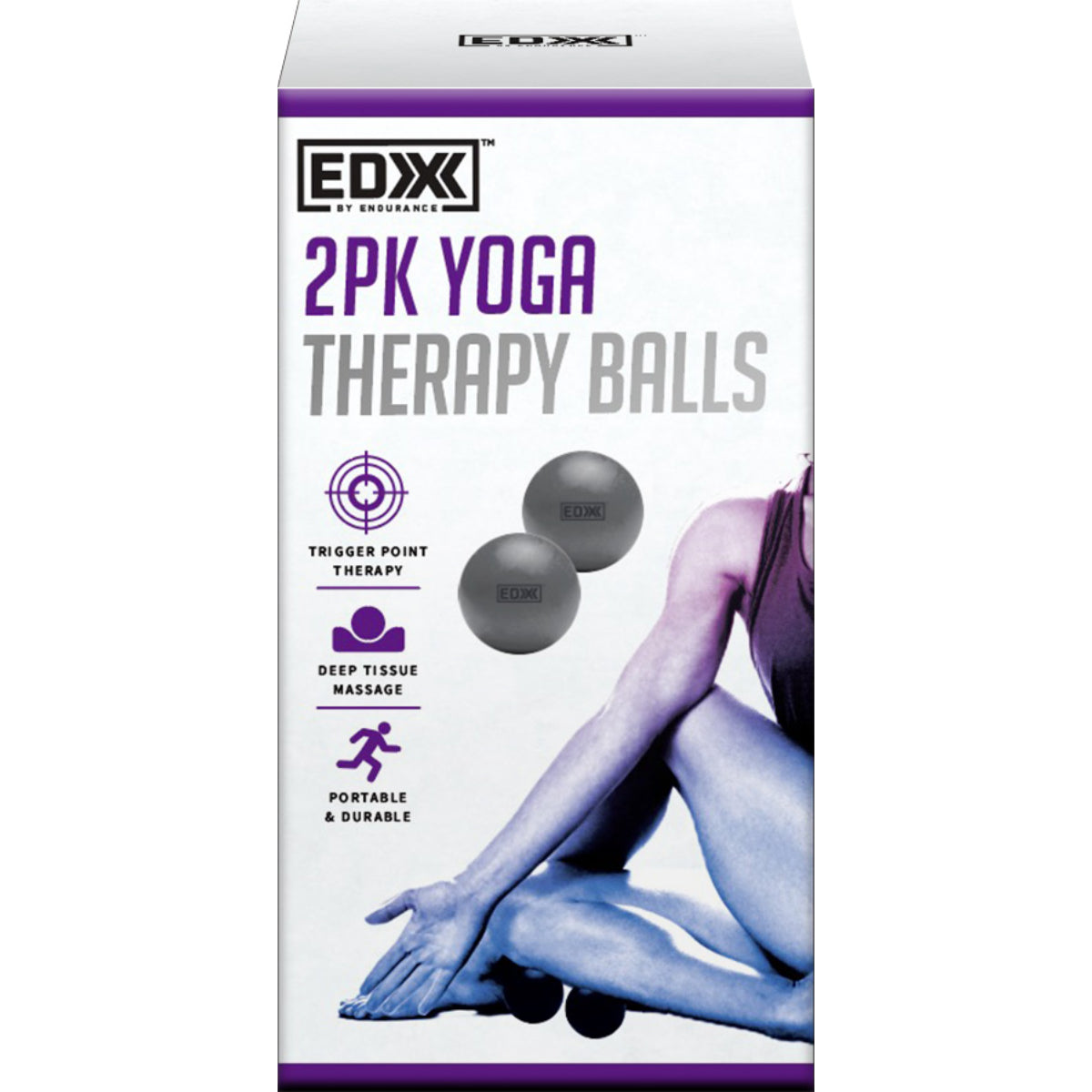 EDX 2PK Yoga Therapy Balls