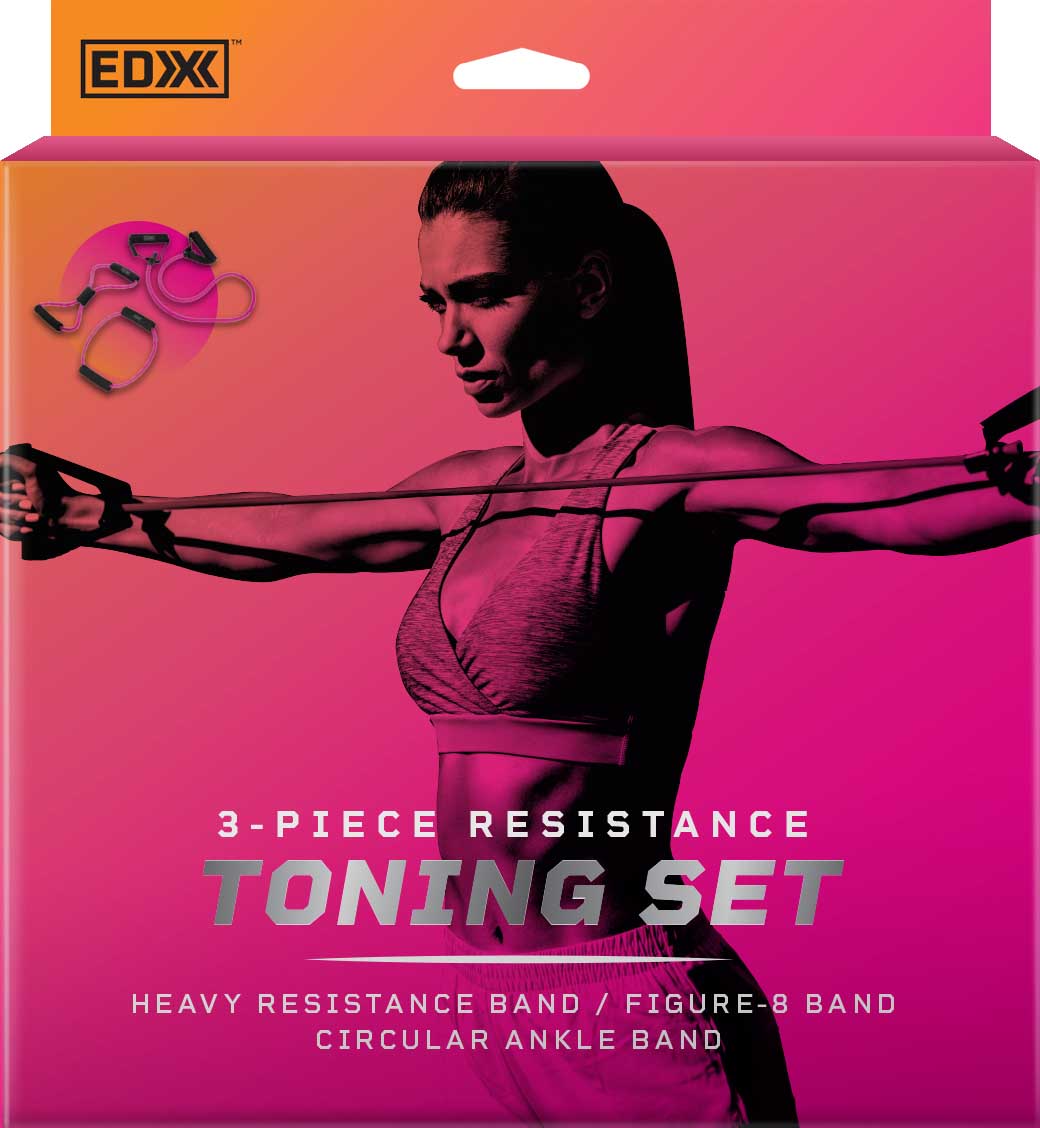 EDX  3 Piece Resistance Toning Set