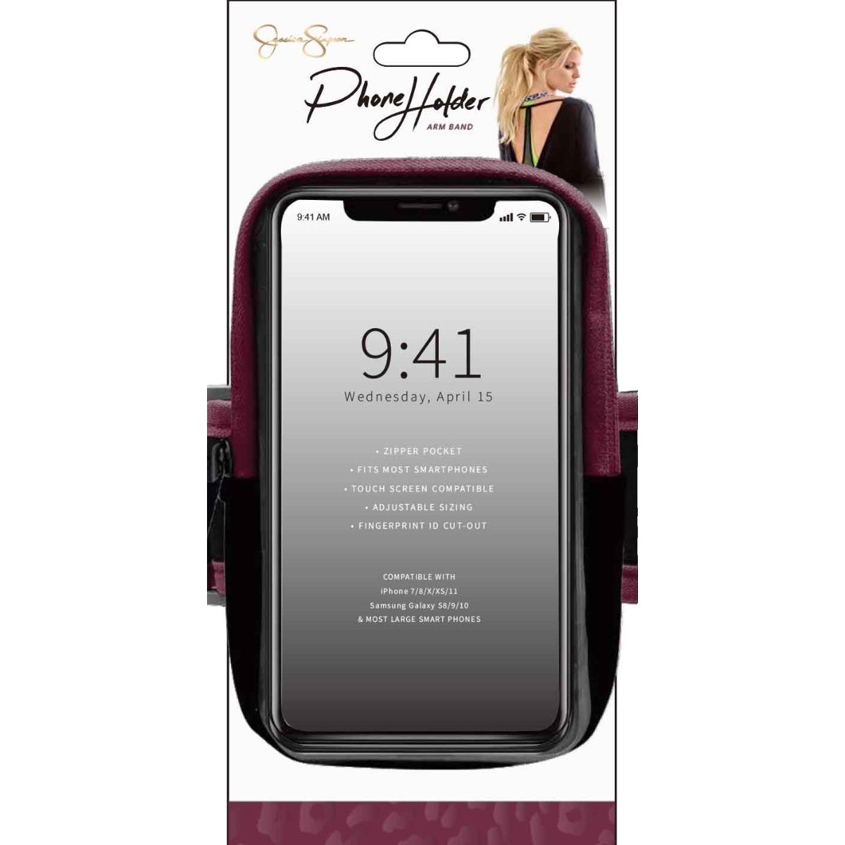 Jessica Simpson Armband Cell Phone Holder, perfect for Running