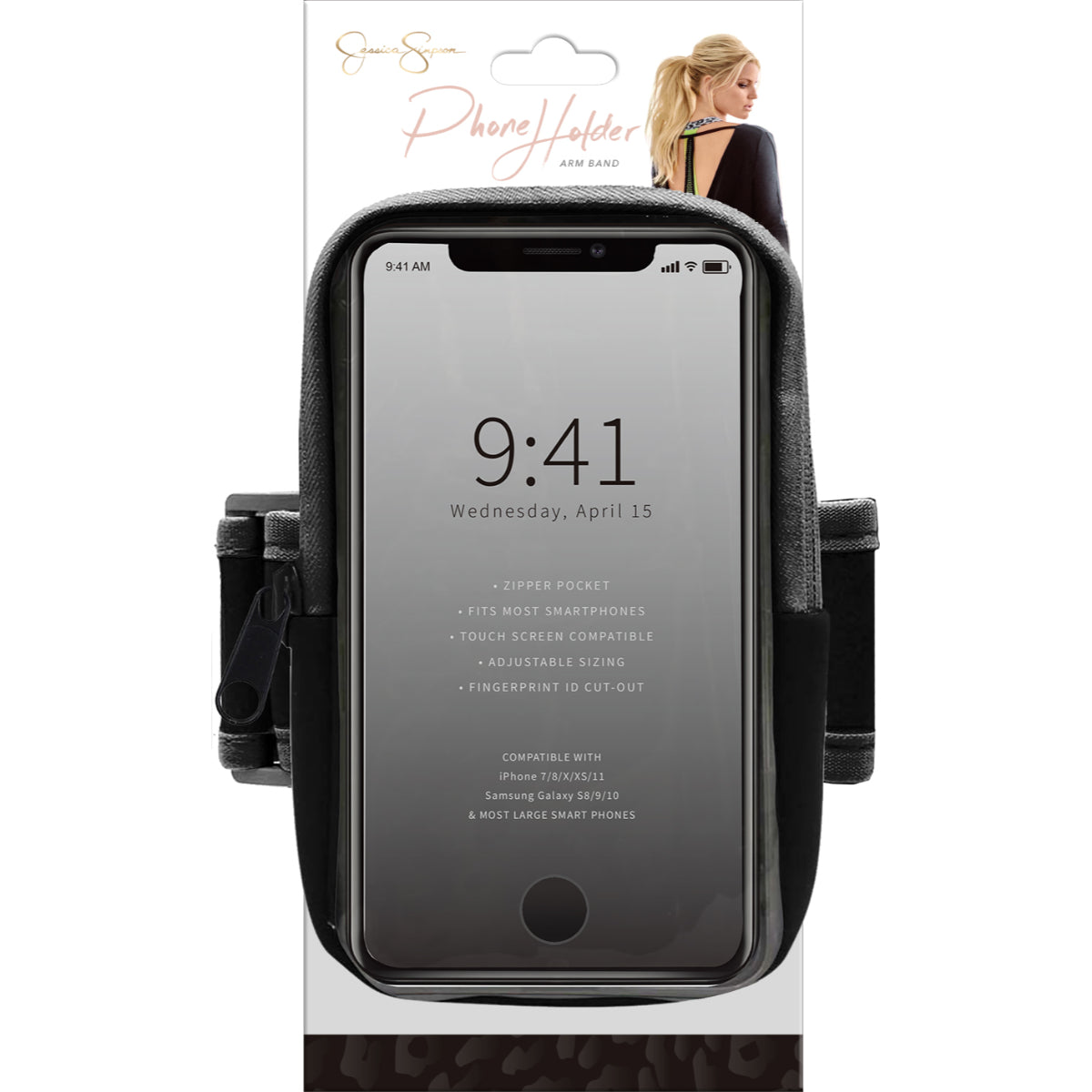 Jessica Simpson Armband Cell Phone Holder, perfect for Running