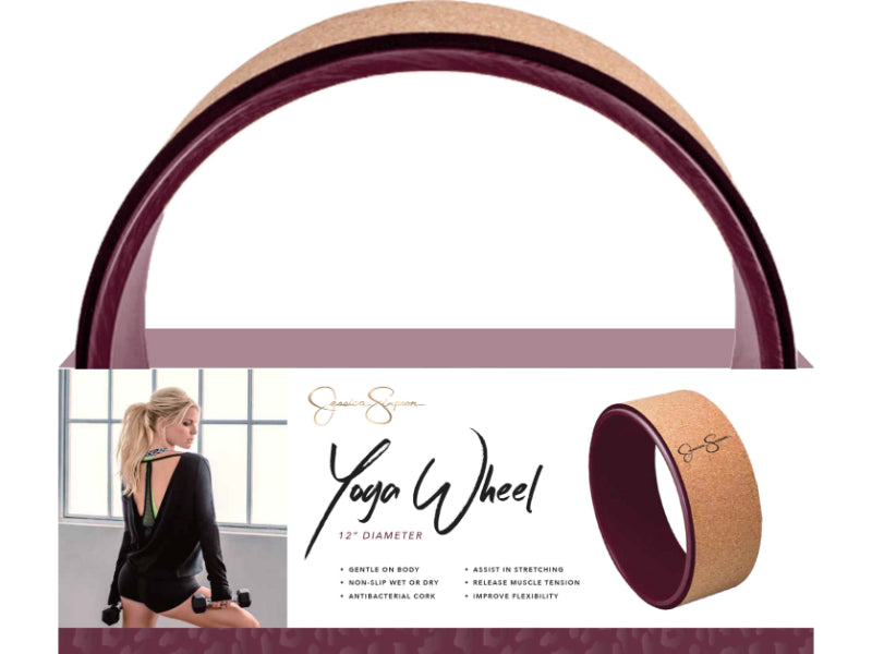 Jessica Simpson Yoga Wheel