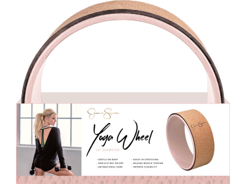 Jessica Simpson Yoga Wheel