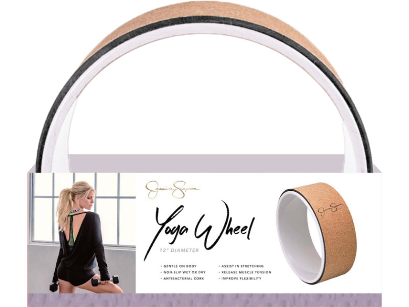 Jessica Simpson Yoga Wheel