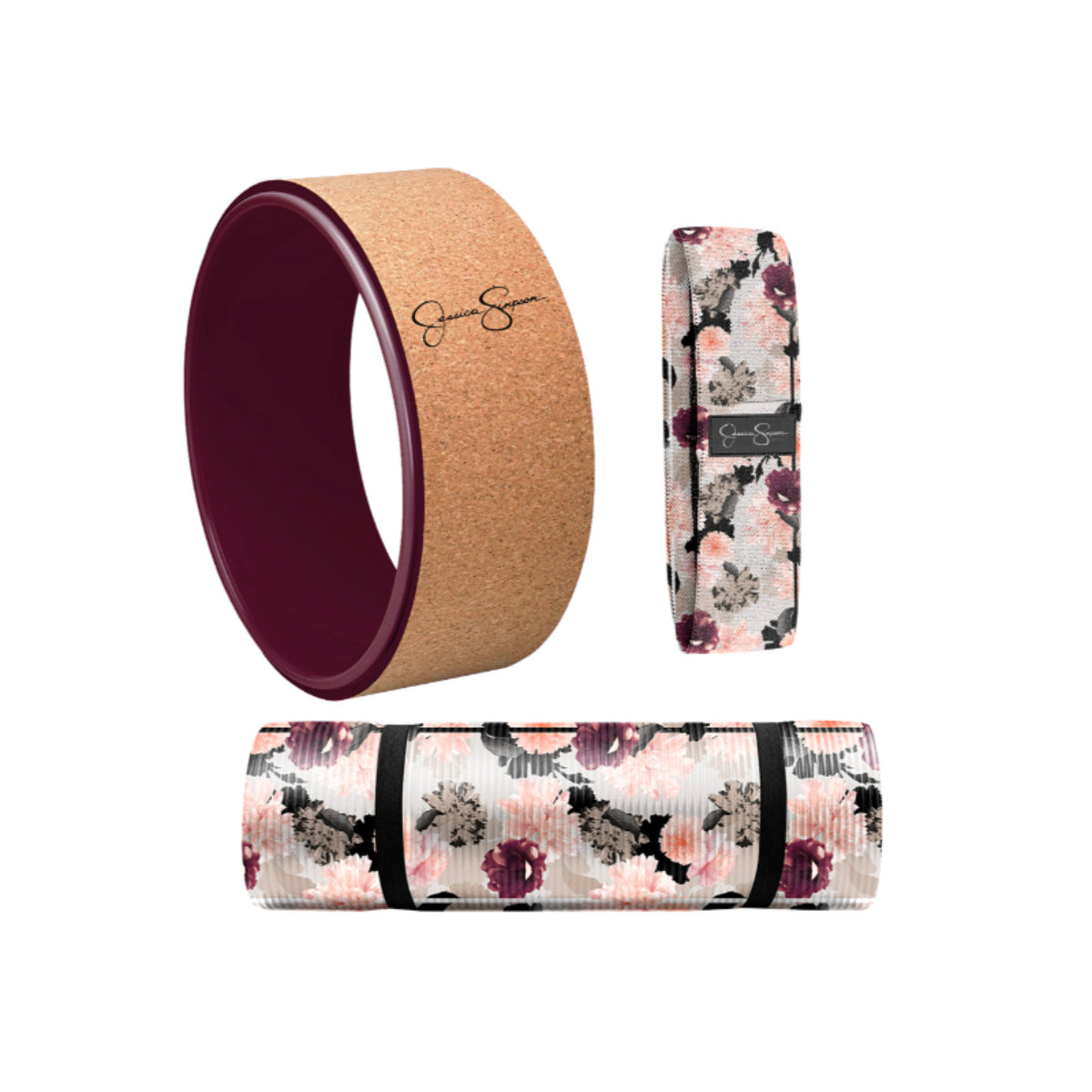 Jessica Simpson Floral Yoga Bundle