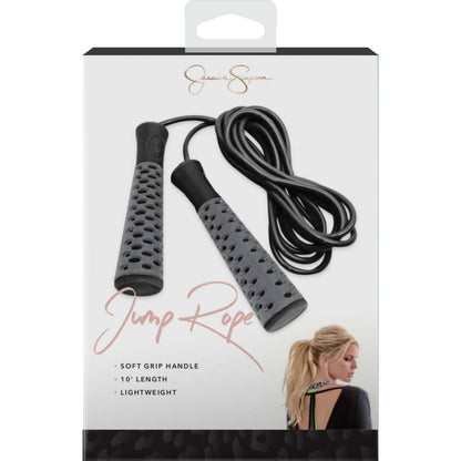 Jessica Simpson 10' Fitness Jump Rope, Black - Black