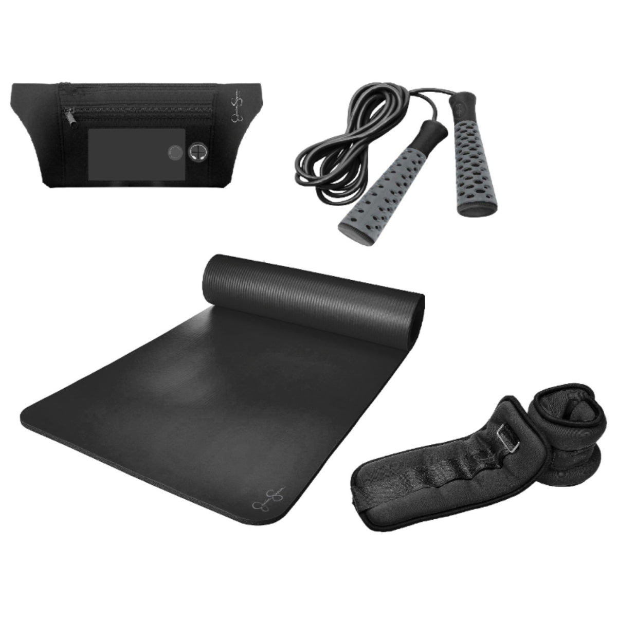 Jessica Simpson Black Total Fitness Bundle