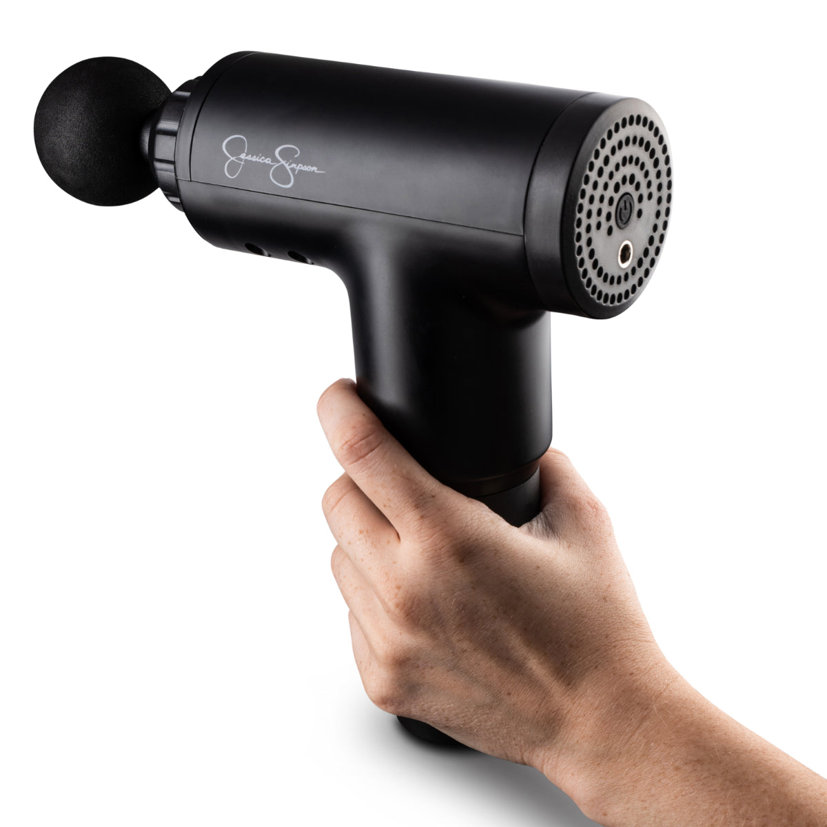 Jessica Simpson Deep Tissue Handheld Massage Gun - Black