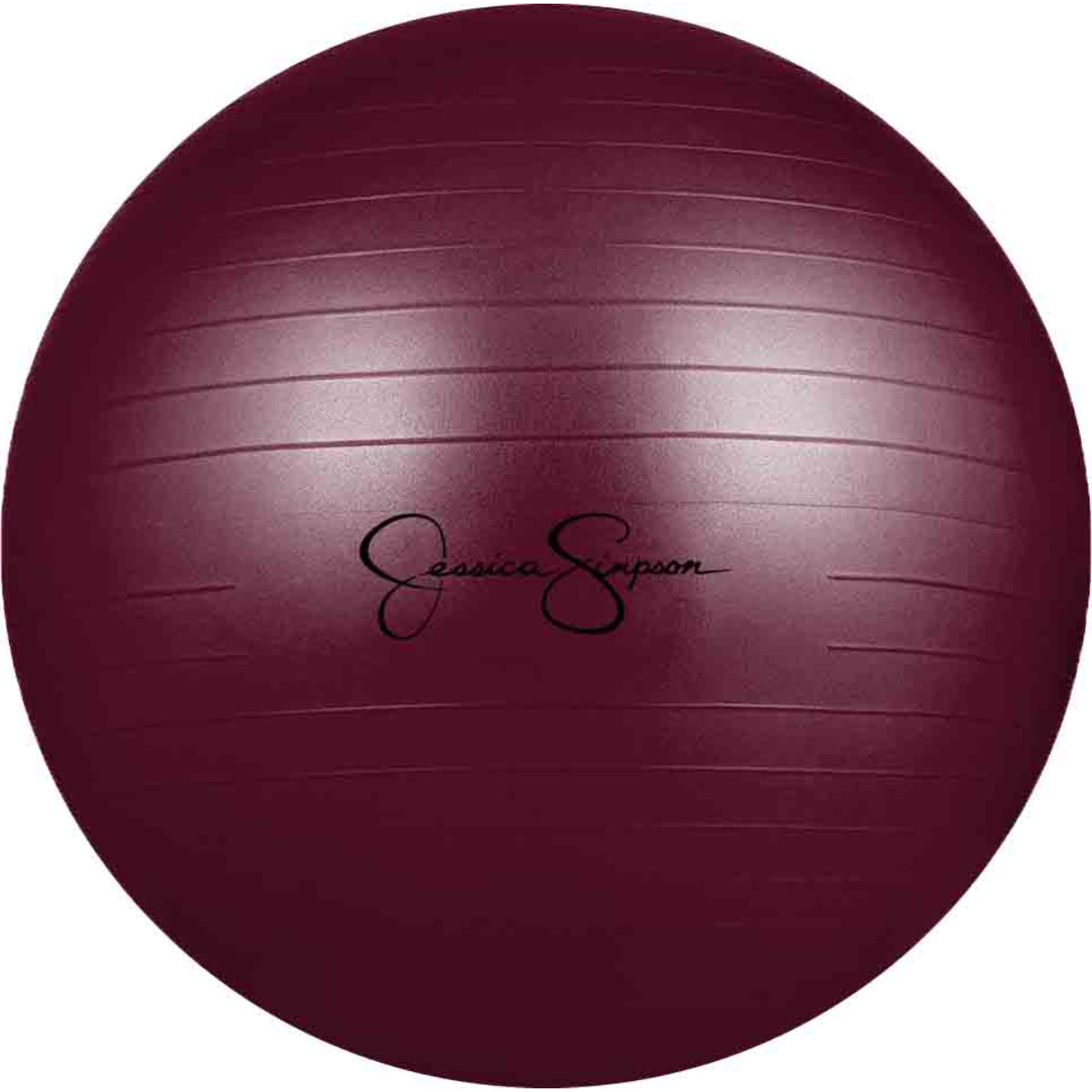 Jessica Simpson 55cm Inflatable Stability Yoga Ball - Magenta